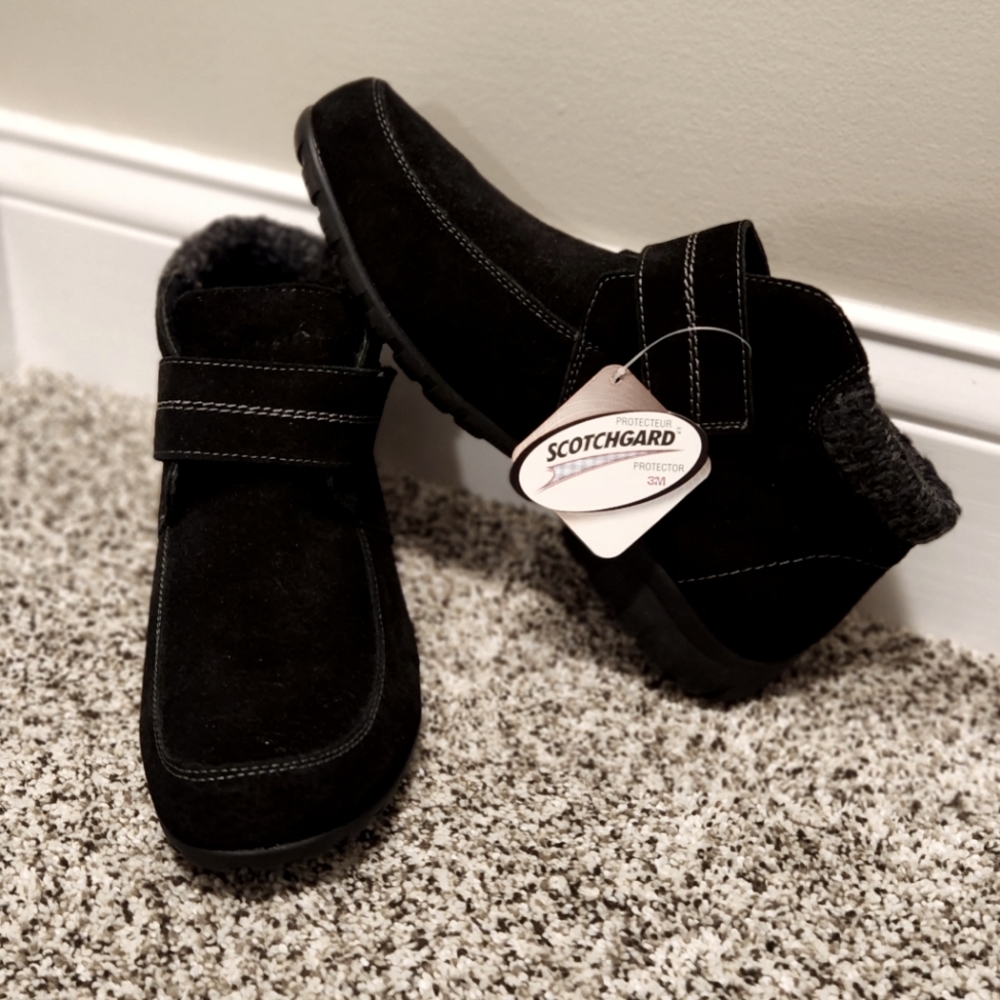 Propet velcro booties NWT
